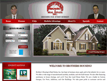 Tablet Screenshot of brothershousing.com